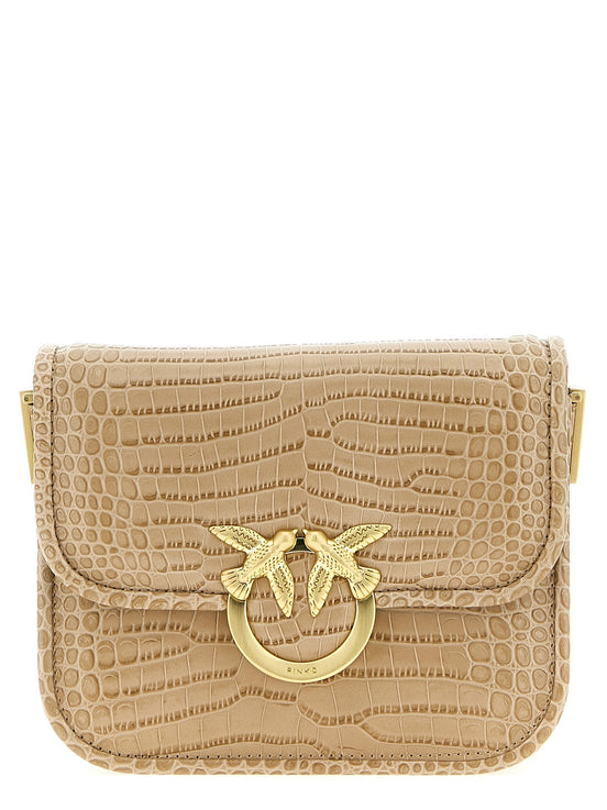 'Love Bag Box' mini shoulder bag