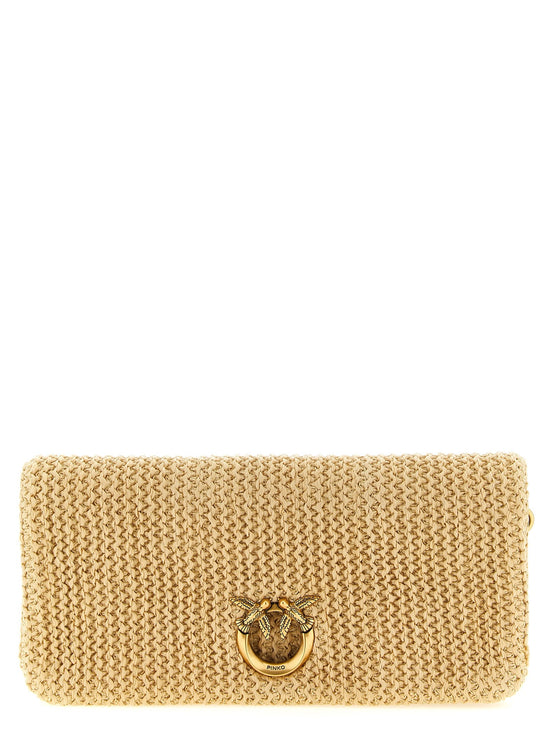 'Love Bag click Soft Horizontal' clutch