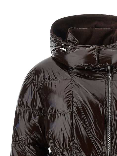 Pinko 'Love Birds' buckle down jacket