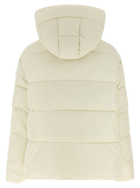 'Love Birds' logo down jacket