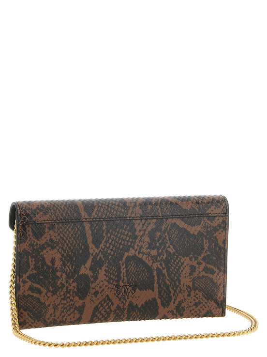 Pinko 'Love Birds' mini clutch