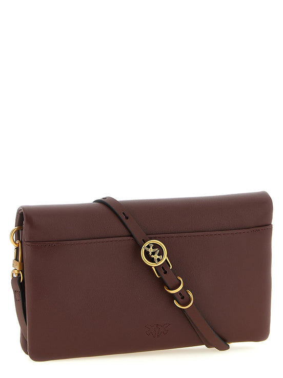 'Love Click Soft Horizontal' mini clutch