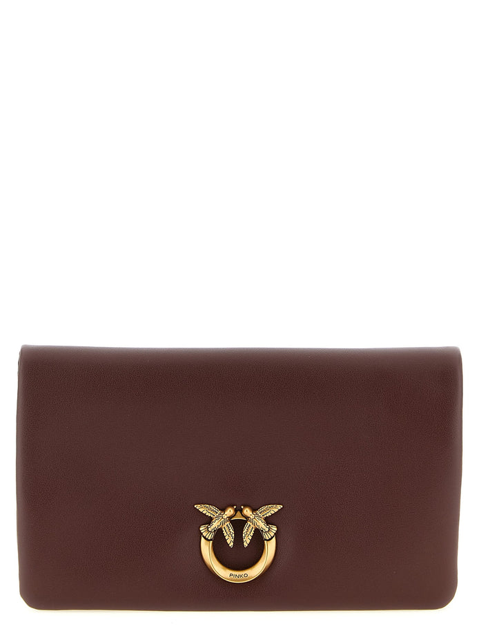 'Love Click Soft Horizontal' mini clutch
