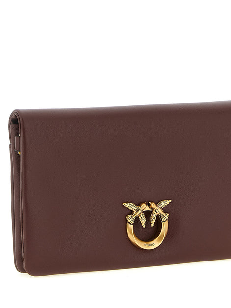 'Love Click Soft Horizontal' mini clutch