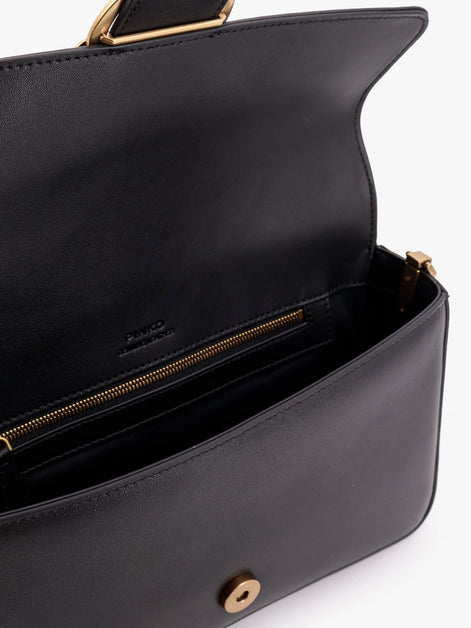 Pinko Love One Classic leather shoulder bag