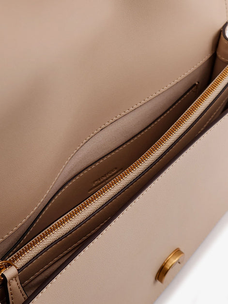 Love One leather crossbody bag