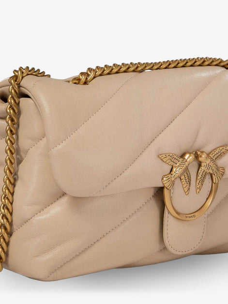Love Puff Classic quilted leather crossbody bag