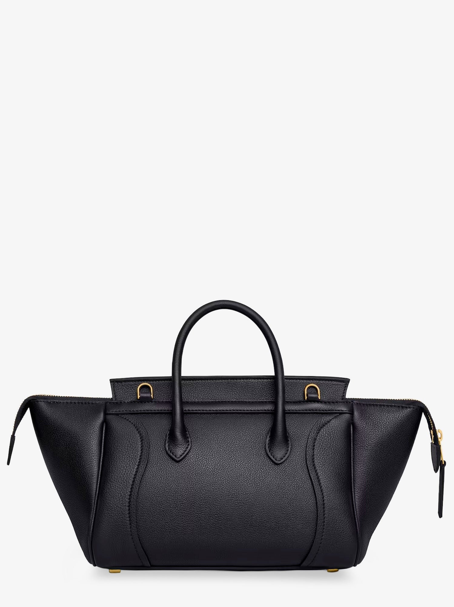 Luggage leather crossbody bag