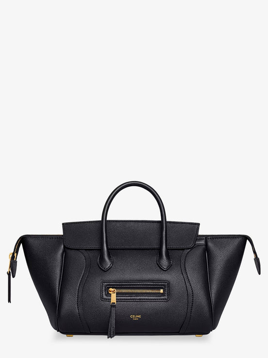 Luggage leather crossbody bag