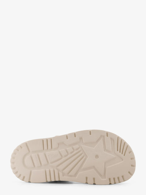 Lurex Dioract flat sandals