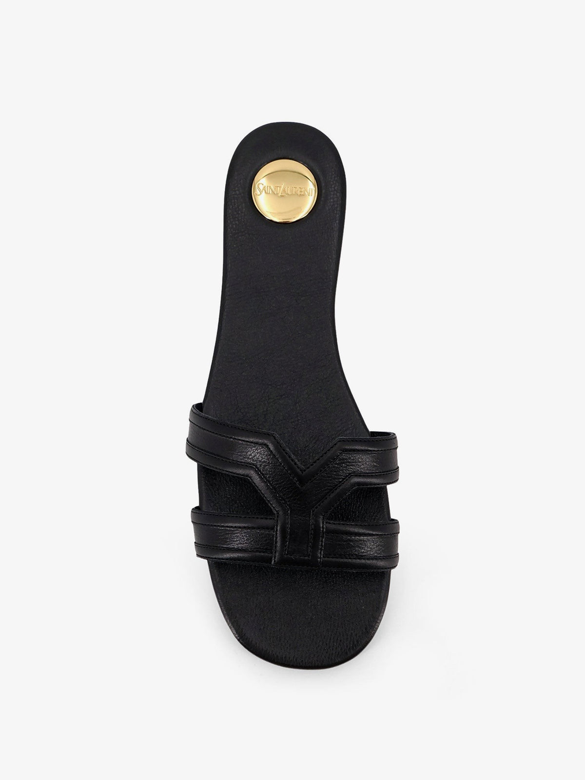 Saint Laurent Mabrouka leather sandals