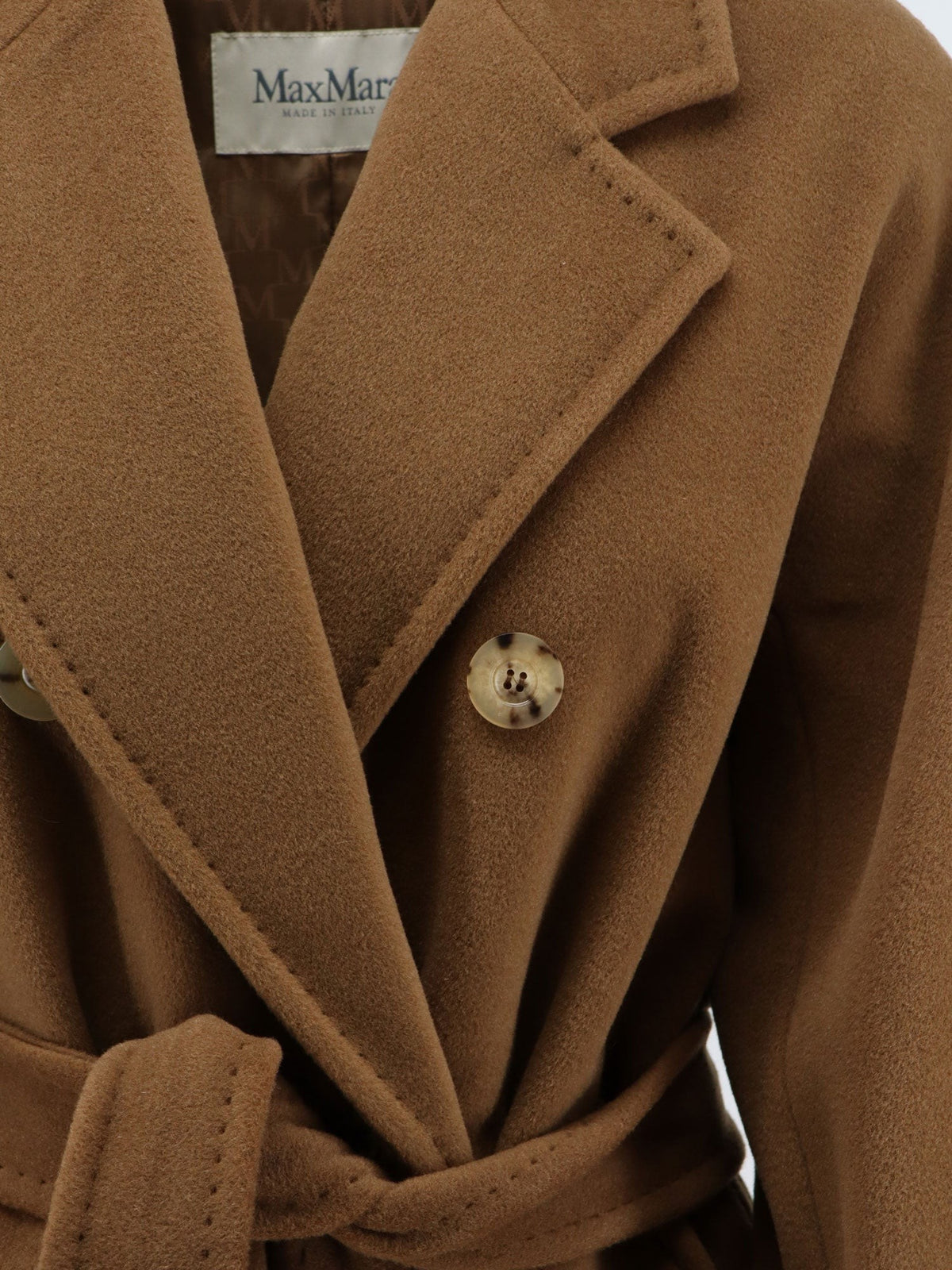 Max Mara Madame wool and cashmere blend coat