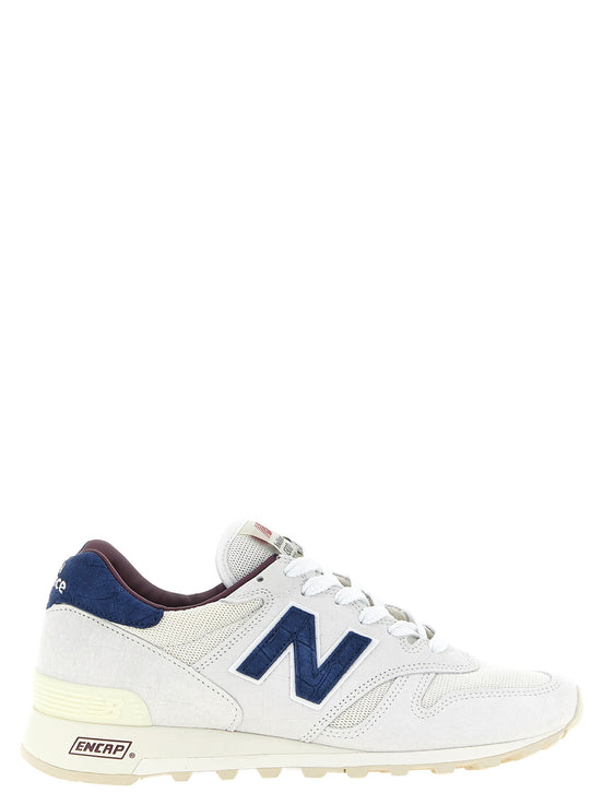 'Made in USA 1300' blue sneakers