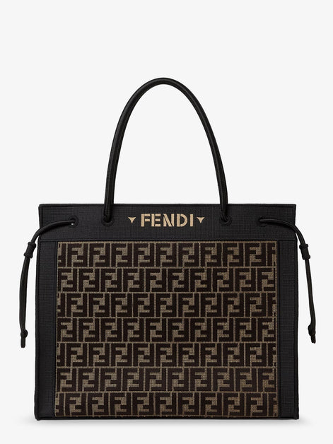 Magic Shopper bag in FF fabric with embroidered logo on the front