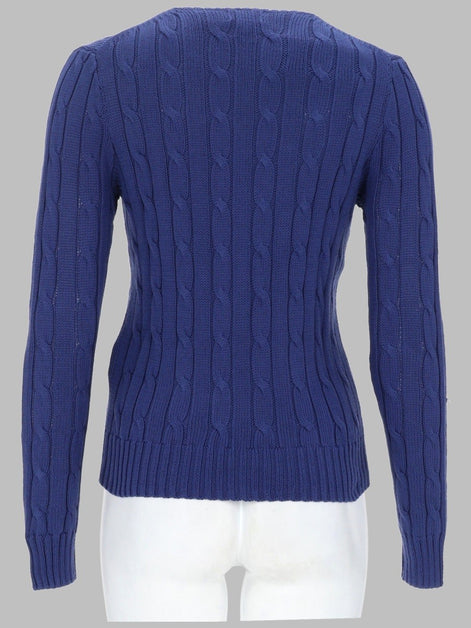 MAGLIA A TRECCE CON LOGO