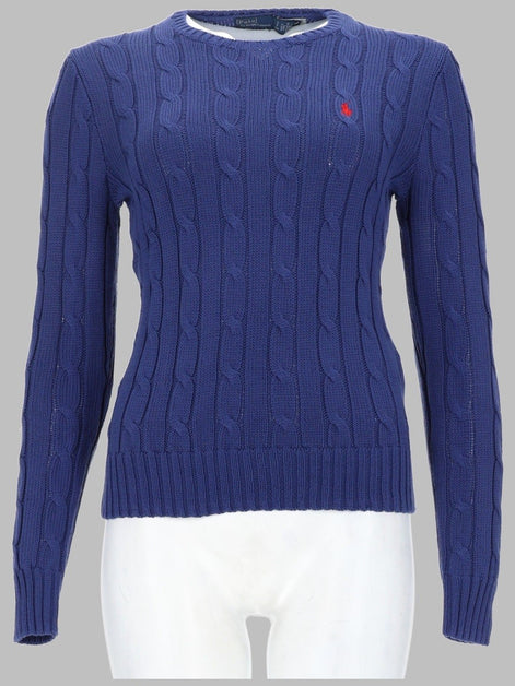 MAGLIA A TRECCE CON LOGO