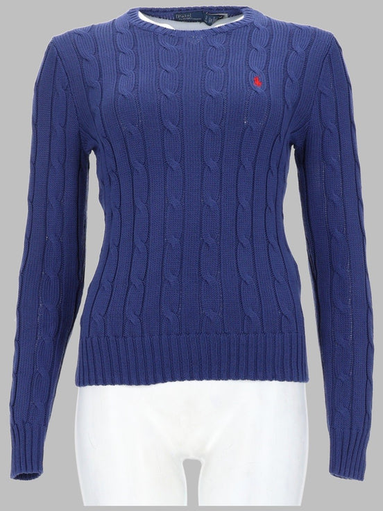 MAGLIA A TRECCE CON LOGO