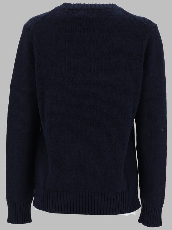 MAGLIA "BEAR" IN COTONE E LINO