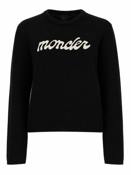 MAGLIA CON LOGO A CONTRASTO