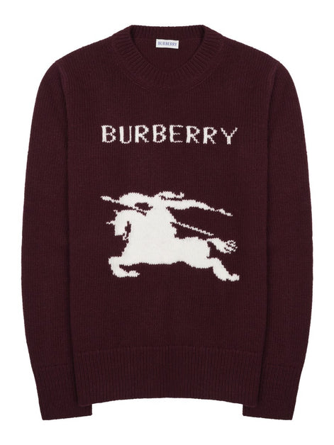 Maglia In Lana e Cashmere Con Logo
