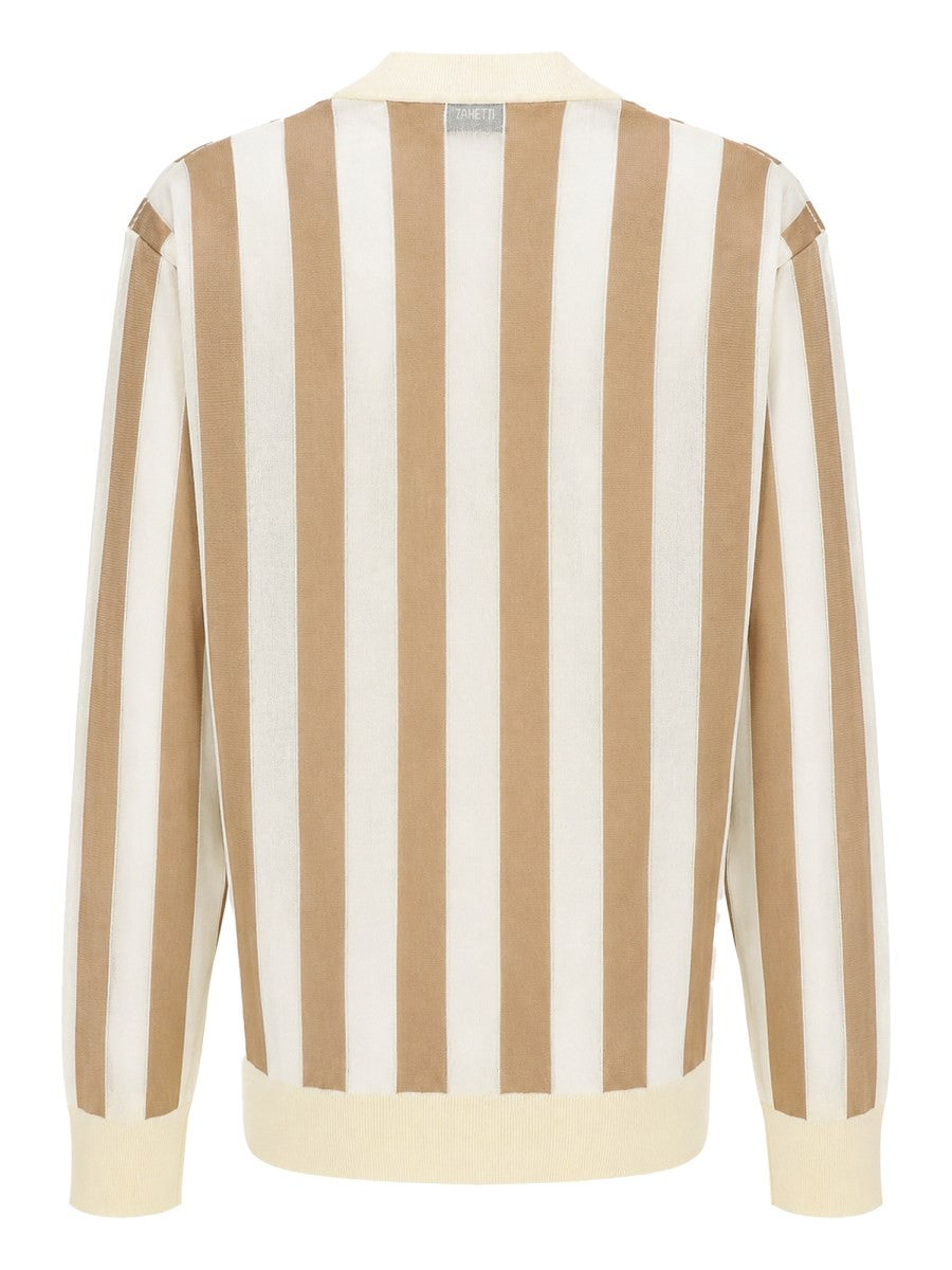Fendi MAGLIA IN SETA PEQUIN
