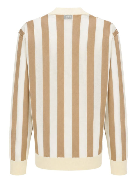 Fendi MAGLIA IN SETA PEQUIN