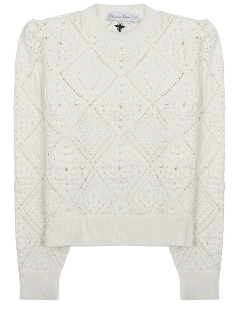 MAGLIA TRAFORATA IN COTONE
