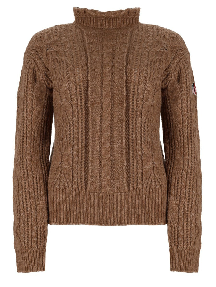 Maglia Traforata in Misto Alpaca