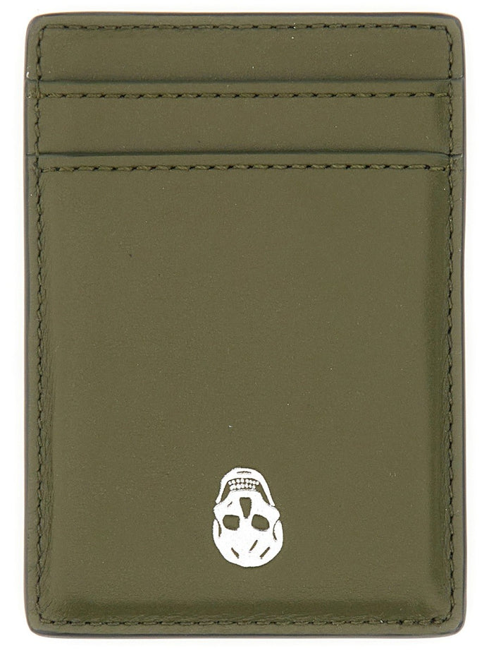 MAGNETIC CARD HOLDER "SKULL"