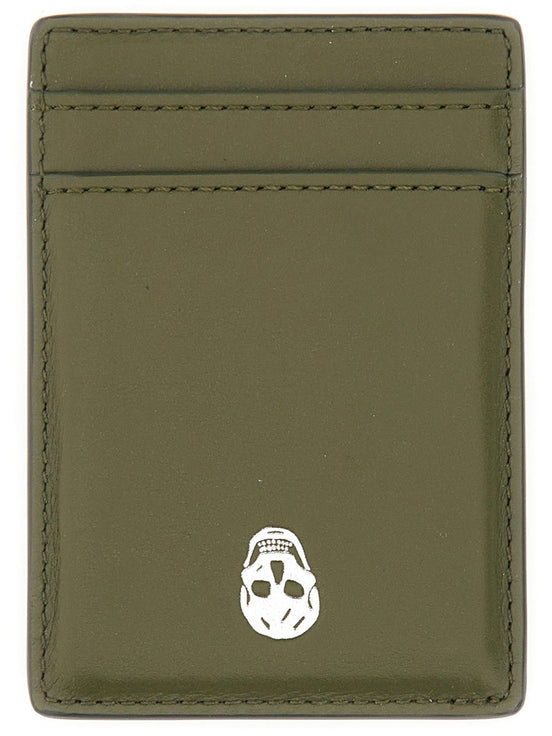 MAGNETIC CARD HOLDER "SKULL"