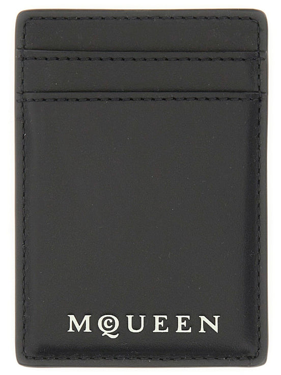 MAGNETIC CARD HOLDER WITH LOGO