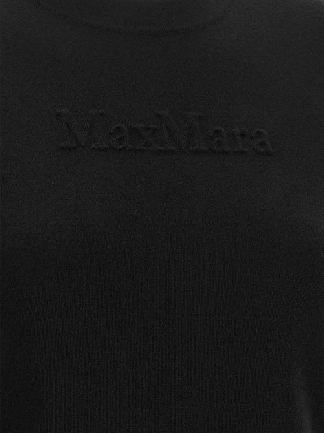 Max Mara 'Manto' sweater with embossed logo