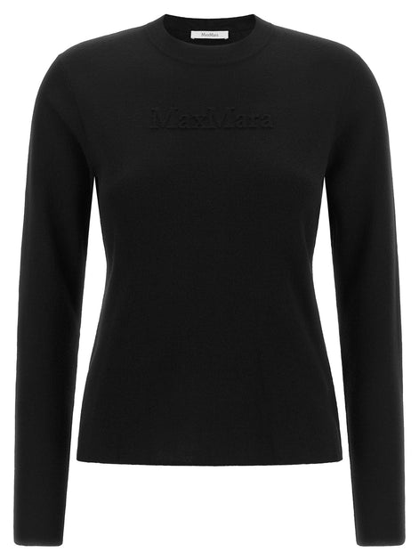 'Manto' sweater with embossed logo