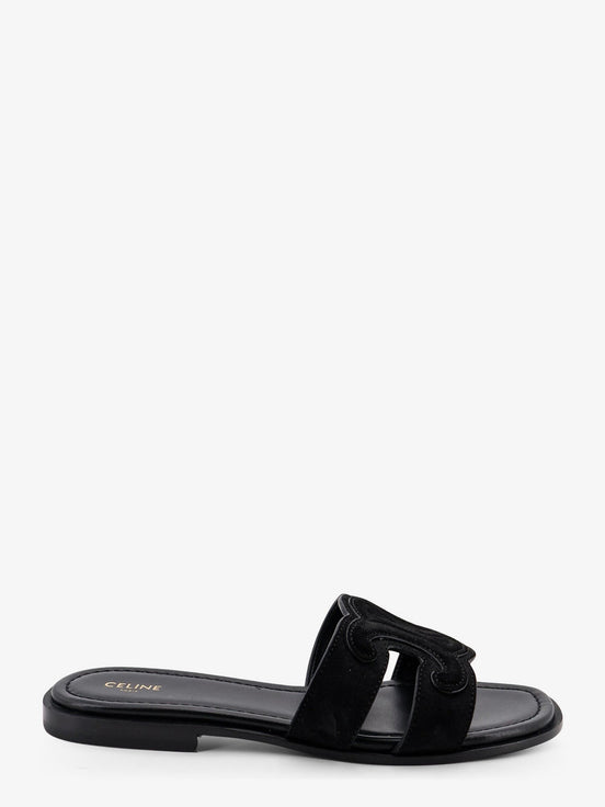 Marina suede sandals with Triomphe logo