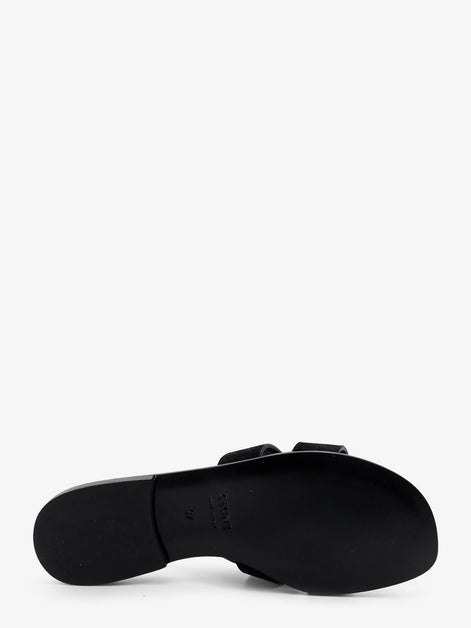 Marina suede sandals with Triomphe logo