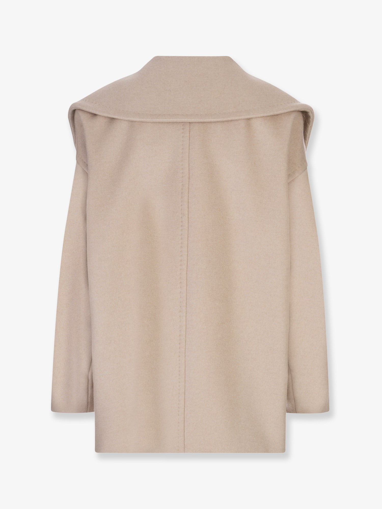 Mario double-breasted cashmere coat