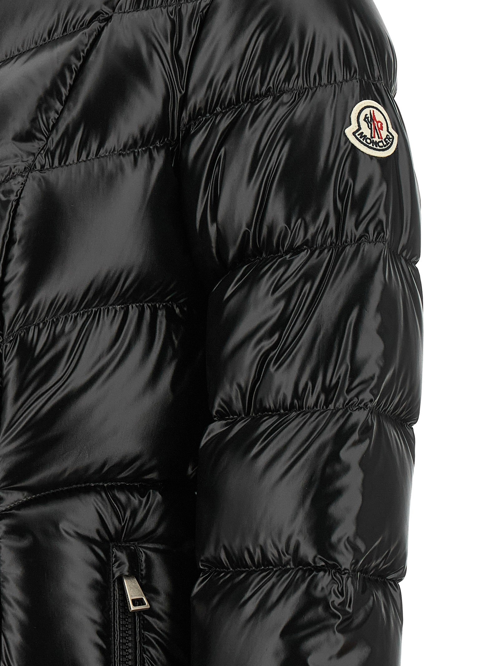 Moncler 'Marusse' down jacket with Chevron quilting