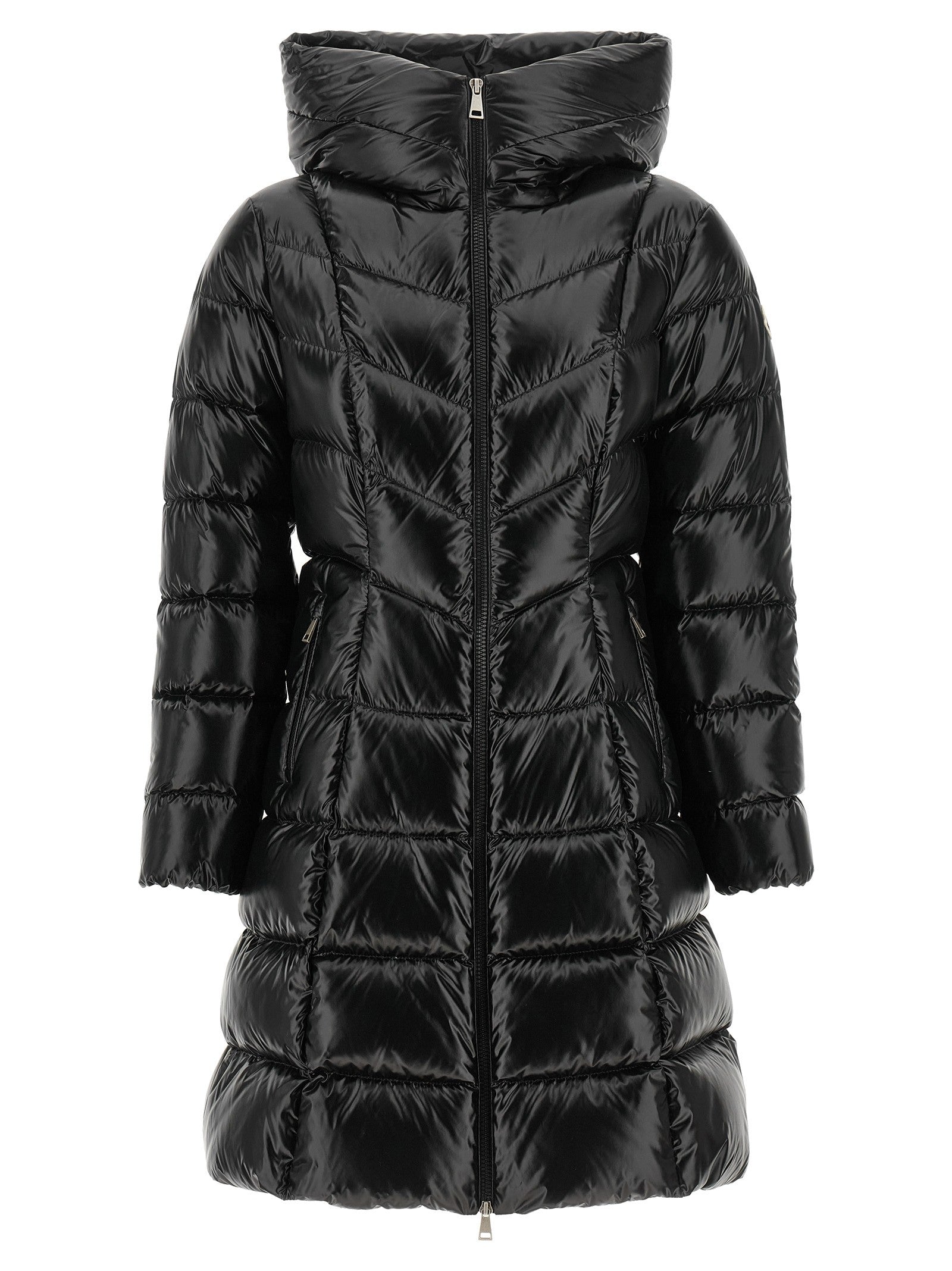 'Marusse' down jacket with Chevron quilting