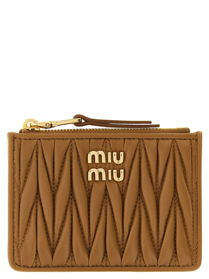 Matelassé nappa cardholder