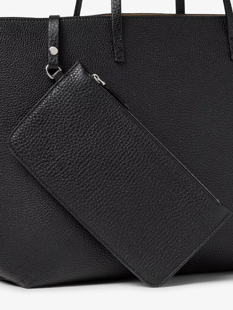 Fendi Medium Leather Roll Shopping Bag
