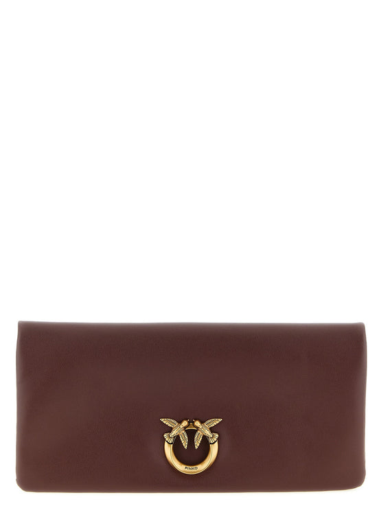 Medium 'Love Click Soft Horizontal' clutch bag