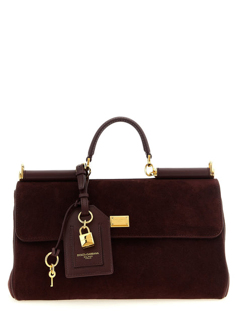 Medium suede 'My Sicily' handbag