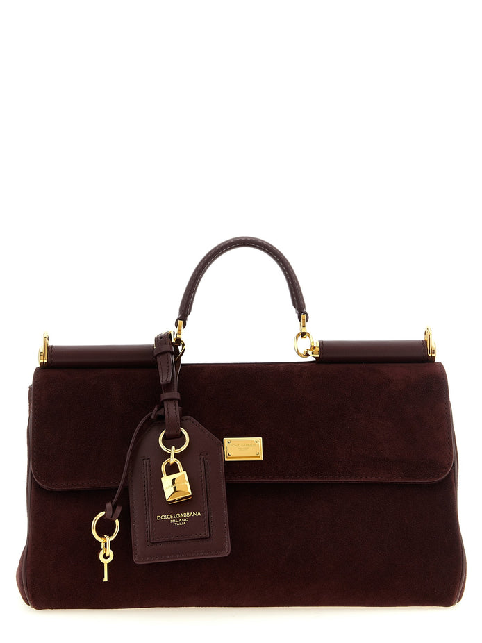 Medium suede 'My Sicily' handbag