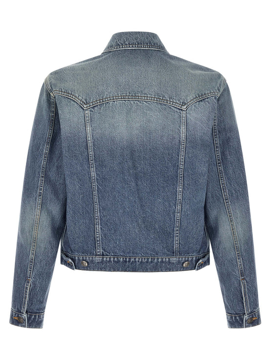 Versace 'Medusa' denim jacket