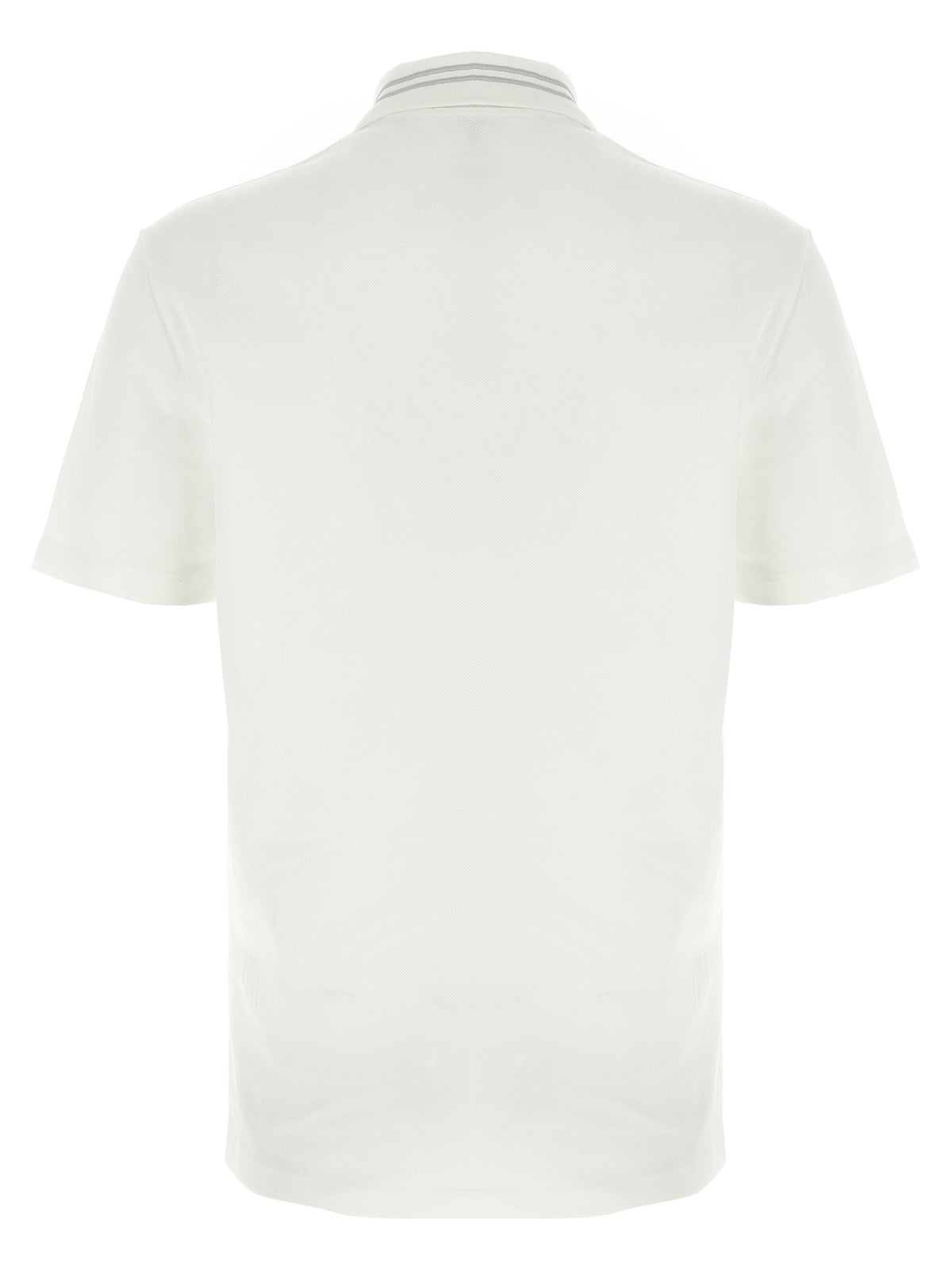 Versace 'Medusa embroidery' polo shirt