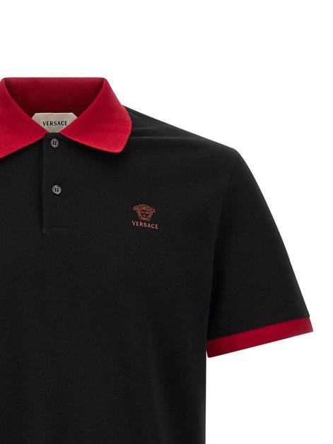 Versace 'Medusa' polo shirt
