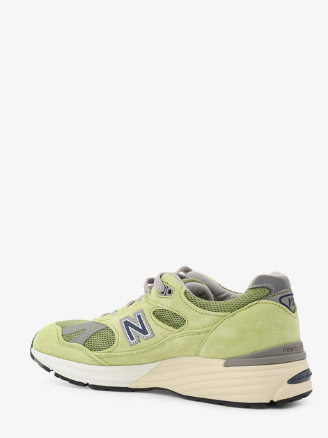 New Balance Mesh and suede sneakers with side logo