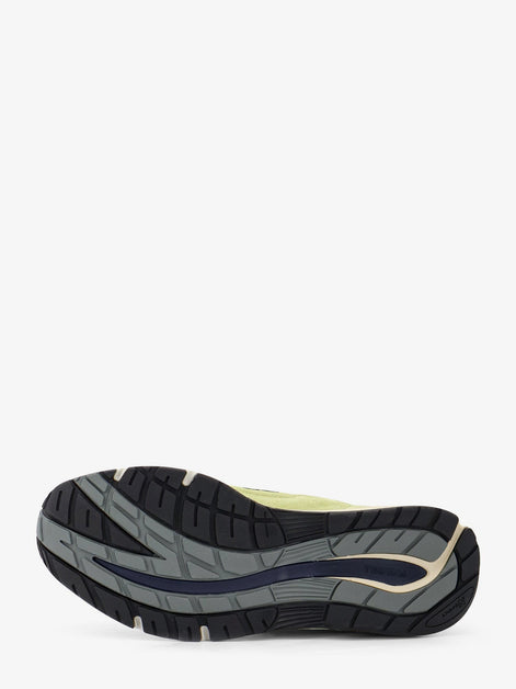 New Balance Mesh and suede sneakers with side logo