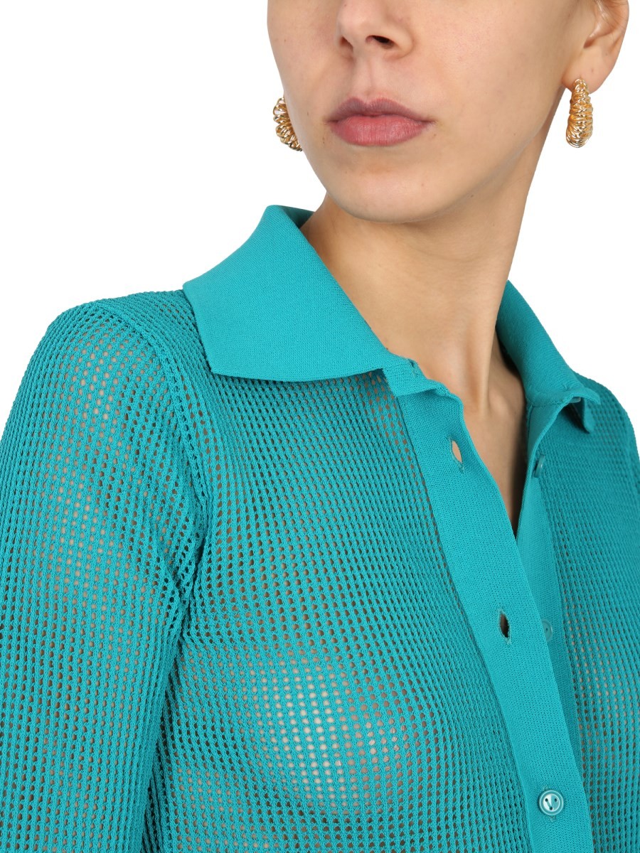 MESH CARDIGAN
