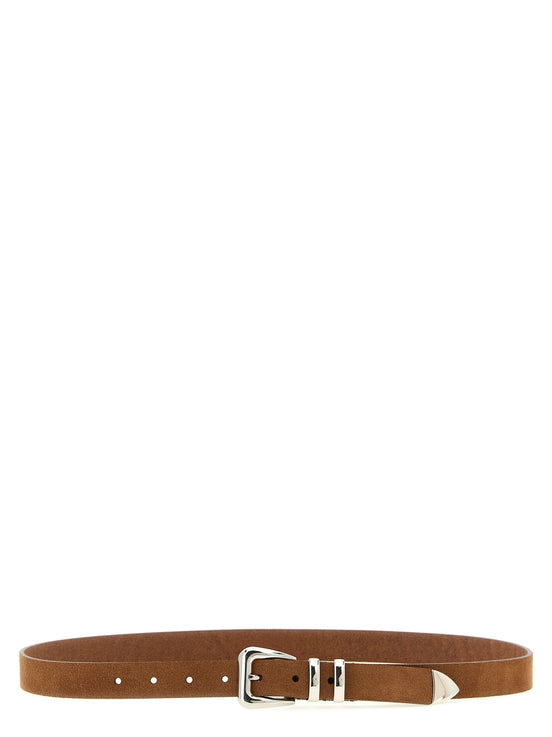 Metal toe cap belt